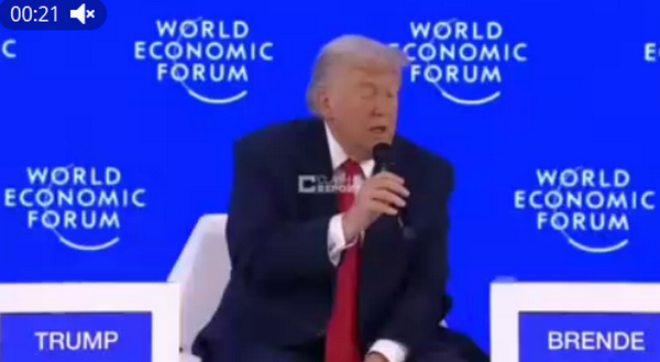 Промова Трампа в Давосі тривала понад годину, слухачі під кінець нудьгували й намагались не заснути